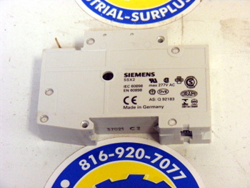 <b>Siemens - </b>5SX21C4 Circuit Breaker
